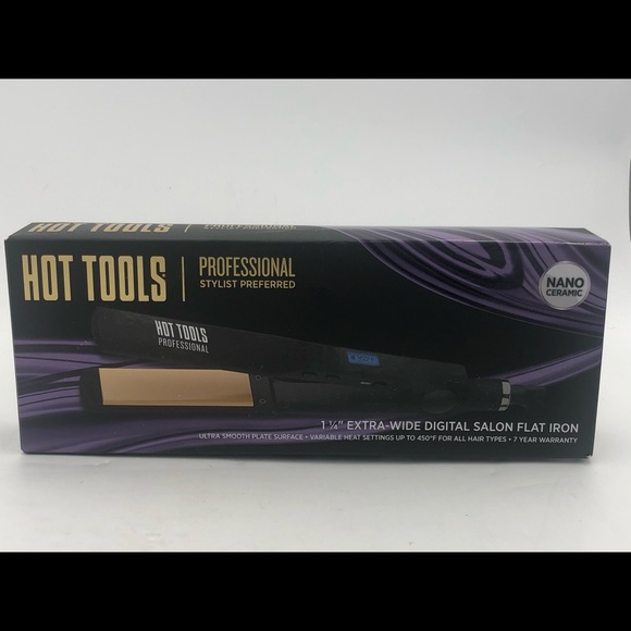 New Hot tools 1.4” flat iron - Picture 7 of 8